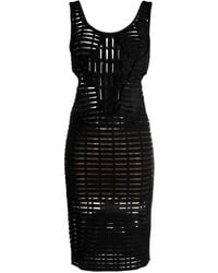 Genny - Iconic Cut-out Midi Dress - Lyst