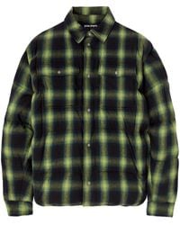 Palm Angels - Geruit Shirtjack - Lyst