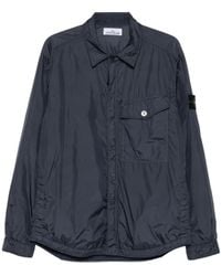 Stone Island - Zip-Fastening Pocket Jacket - Lyst