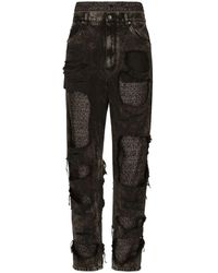 Dolce & Gabbana - ダメージ ジーンズ - Lyst