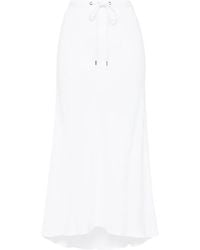 James Perse - Linnen Midi-Rok - Lyst