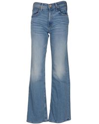 Mother - The Bookie Sneak Flared Jeans - Lyst