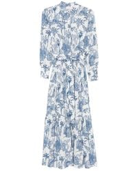 MC2 Saint Barth - Jensen Graphic-Print Shirt Dress - Lyst