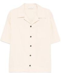 Yes London - Camp-Collar Short-Sleeve Shirt - Lyst