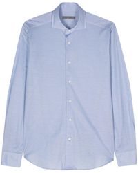 Corneliani - Piqué-weave Shirt - Lyst