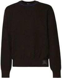 Burberry - Equestrian Knight-Motif Cashmere Jumper - Lyst