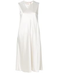 Max Mara Slip Dress - White