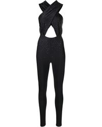 ANDAMANE - Hola Crystal-embellished Jumpsuit - Lyst