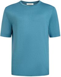 12 STOREEZ - Silk-Cotton T-Shirt - Lyst