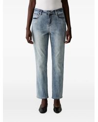 Joseph Ribkoff - Faded Straight-Leg Jeans - Lyst