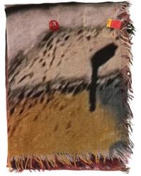 TALKING WALLS - Fringed Scarf - Lyst