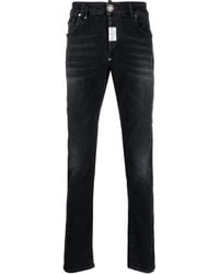 Philipp Plein - Logo-Patch Straight-Leg Jeans - Lyst