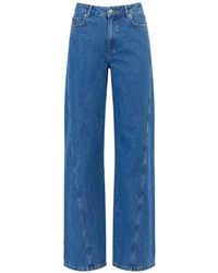Cinq À Sept - Carina Wide-Leg Jeans - Lyst