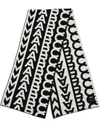 Marc Jacobs - The Monogram Knitted Scarf - Lyst