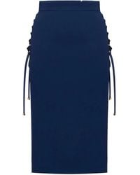 Elisabetta Franchi - Rock im Layering-Look - Lyst