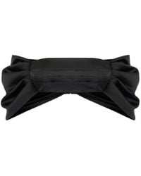 Elisabetta Franchi - Bow Satin Top - Lyst