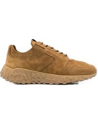 Buttero - Vinci X Lace-Up Suede Sneakers - Lyst