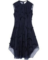 3.1 Phillip Lim - Floral-Embroidered Sleeveless Midi Dress - Lyst