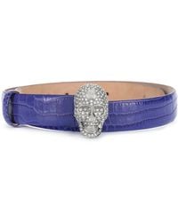 Philipp Plein - Skull Crystal Belt - Lyst