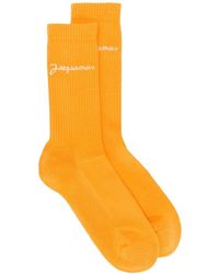 Jacquemus Les Chaussettes Meunier Socks - Orange