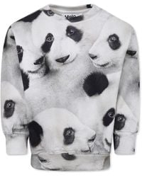 Molo - Monti Giant Panda スウェットシャツ - Lyst