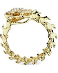 Shaun Leane - Serpent's Trace Diamond Wrap Ring - Lyst