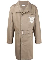 Honey Fucking Dijon - Graphic-Print Trench Coat - Lyst