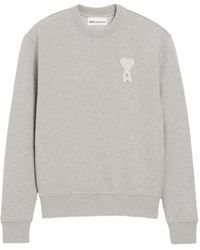 Ami Paris - Ami De Coeur Sweater Met Logopatch - Lyst