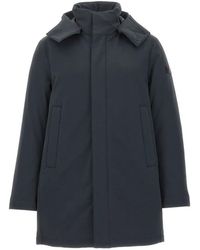 Peuterey - Logo-Patch Hooded Parka - Lyst