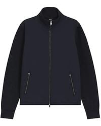 BOSS - Zip-Up Jacket - Lyst