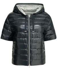 Herno - Quilted Hooded Reversible Puffer Jacket - Lyst