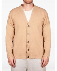 Amaranto - Button-Up Knitted Cardigan - Lyst