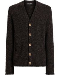 Dolce & Gabbana - Buttoned Pocket Cardigan - Lyst