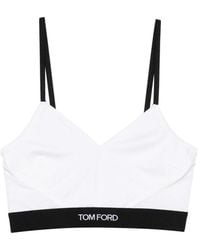 Tom Ford - Soutien-Gorge À Bande Logo - Lyst