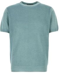 Canali - Crew-Neck T-Shirt - Lyst