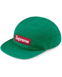 Supreme - Gorra De Sarga Con Efecto Lavado - Lyst