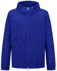 Laminar - Veste Water En Jacquard À Capuche - Lyst