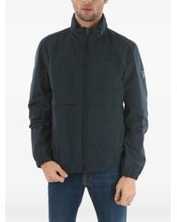 Woolrich - Logo-Patch Zip-Up Jacket - Lyst