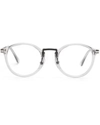 Persol - Vico Round-Frame Glasses - Lyst