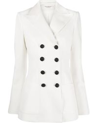 Philosophy Di Lorenzo Serafini - Fitted Double-breasted Blazer - Lyst