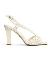 Lola Cruz - Tabata Braided Slingback Sandals - Lyst