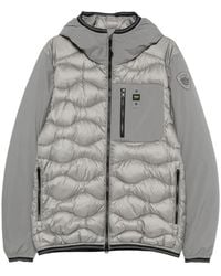 Blauer - Quilted Hooded Jacket - Lyst
