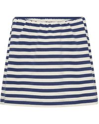 Posse - Haisley Striped Mini Skirt - Lyst