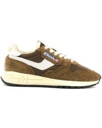 Autry - Reelwind Logo-Patch Low-Top Sneakers - Lyst
