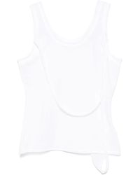 Helmut Lang - Canotta Con Lacci - Lyst