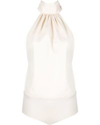 Philosophy Di Lorenzo Serafini - Halterneck Sleeveless Top - Lyst