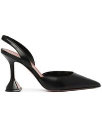 AMINA MUADDI - Escarpins Holli 95 Mm À Bride Arrière - Lyst