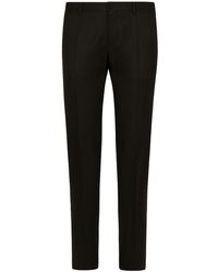 Dolce & Gabbana - Stretch-wool Tailored Trousers - Lyst