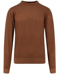 Corneliani - Crew-Neck Ribbed Sweater - Lyst