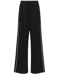 Weekend by Maxmara - Wide-Fit Milano-Knit Jersey Trousers - Lyst